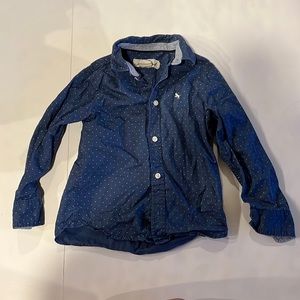 L.O.G.G. Boys Dress shirt, Button up, Blue 4-5Years
